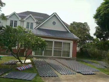 粤耐斯树脂瓦施工案例5